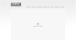 Desktop Screenshot of idolmodels.ru